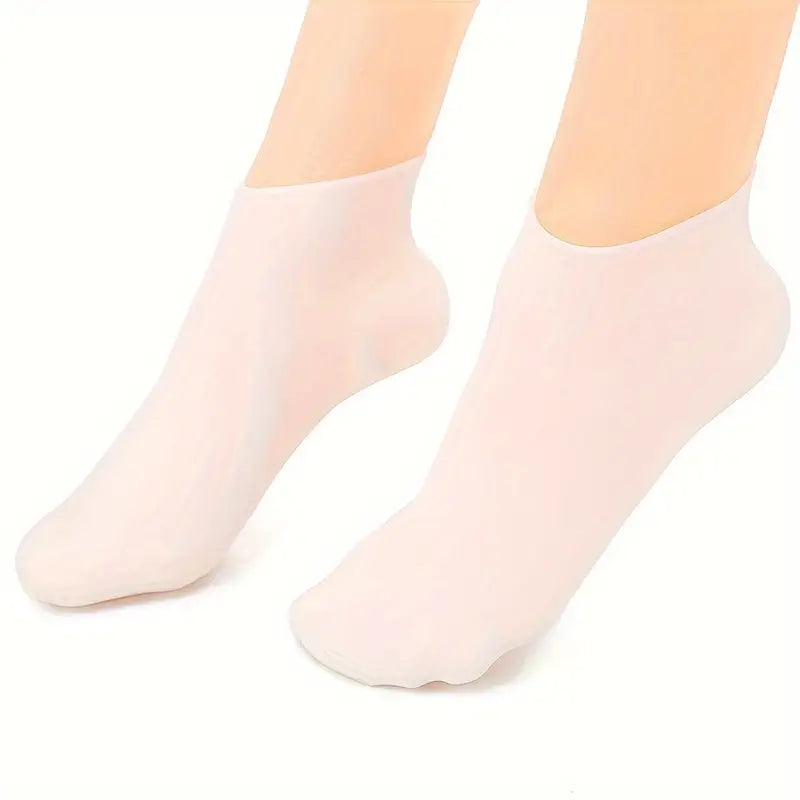 1 Pair Silicone Moisturizing Foot Socks